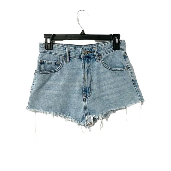 BDG Cheeky Super High Rise Cut Off Jeans Shorts Size 27 - Picture 1 of 9